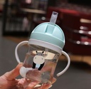 Children'S Water Cups With Straws, Drop-Proof Baby Straw Cups, Leak-Proof And Choking-Proof Drinking Cups, Baby Duckbill Cups