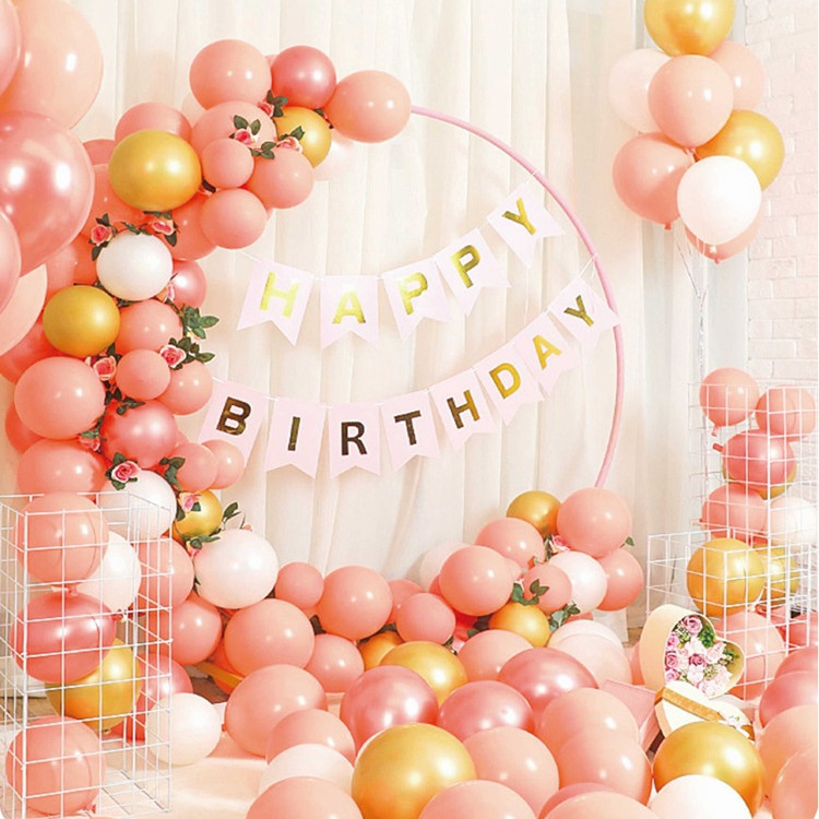 Scene Layout Aluminum Film Balloon Set Children's Birthday Theme Background Wall