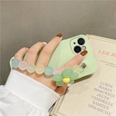 Korean Wind Ins Flower Bracelet Phone Case