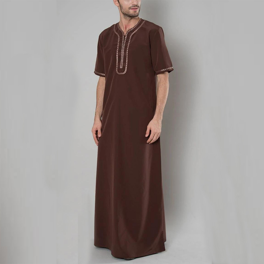 رداء رجالي جديد فضفاض بأسلوب مسلم