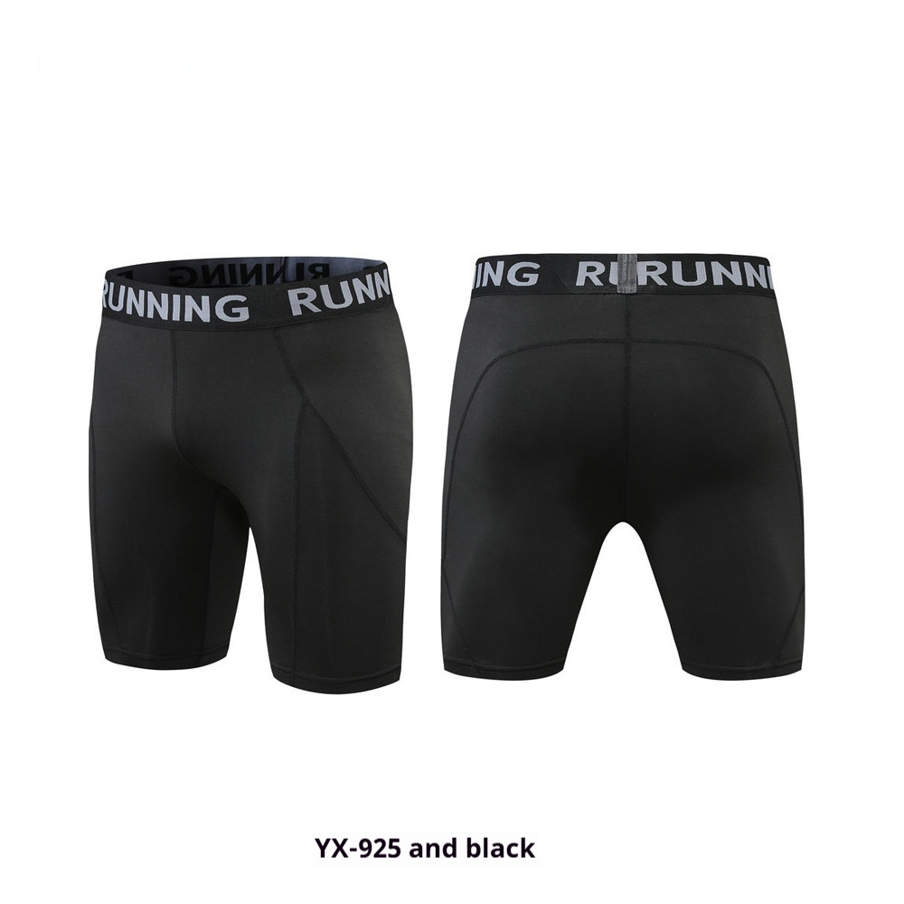 Men's High Stretch Sports And Fitness Five Quarter Pants