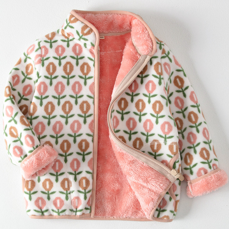 Children Fleece-lined Polar Fleece Jacket