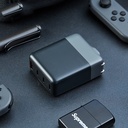 شاحن USB-A و USB-C بأربعة منافذ للهواتف المحمولة وأجهزة الكمبيوتر
