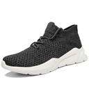 New style flying knit set foot socks shoes