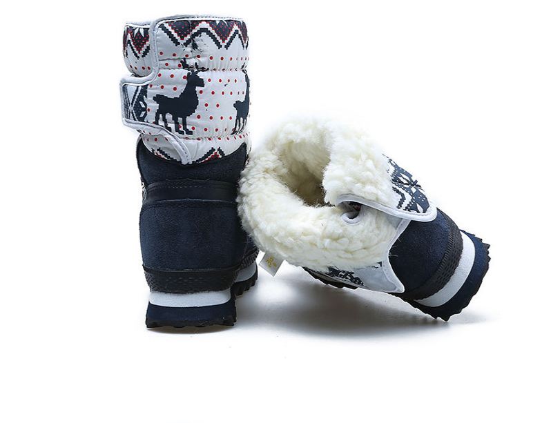 أحذية أميرات للأطفال البنات مبطنة ودافئة للشتاء