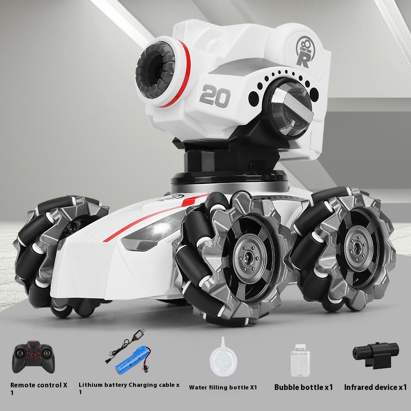 Gesture Sensing Remote Control Car Can Launch Water Bombs