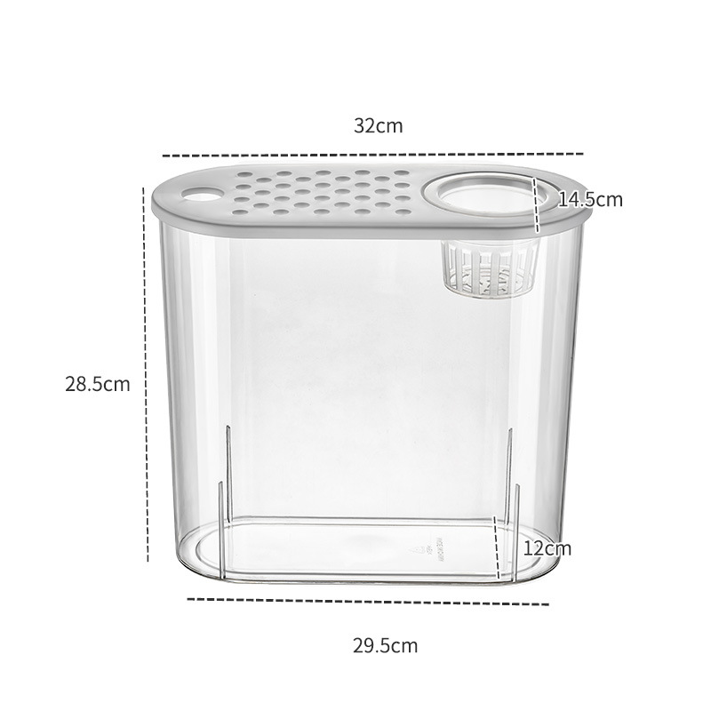 حوض سمك شفاف بيئي من الأكريليك