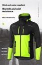 Fashion Riding Windproof Warm Men's Jacket