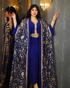 Elegant and Luxurious Abaya Dress with an Authentic Islamic and Arabic Touch, Two-Piece Set