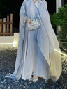 Women's Abaya Dress with an Elegant and Modern Design featuring Long Sleeves