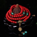 Luxury Prayer Beads – An Elegant Blend of Red Turquoise with a Sophisticated and Unique Design