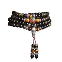 Luxury Natural Ochre Prayer Beads – Elegant Design with a Touch of Sophistication