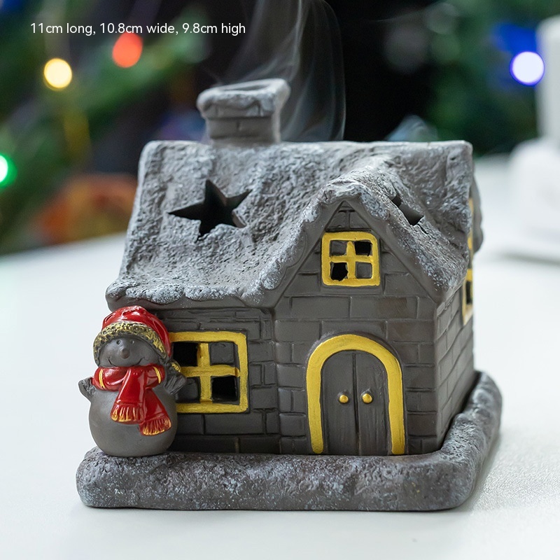 Luxury Ceramic Incense Burner with an Innovative Design Combining Traditional and Modern Styles