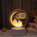 3D Islamic Castle Table Lamp for a Spiritual Atmosphere and Unique Ramadan Decoration