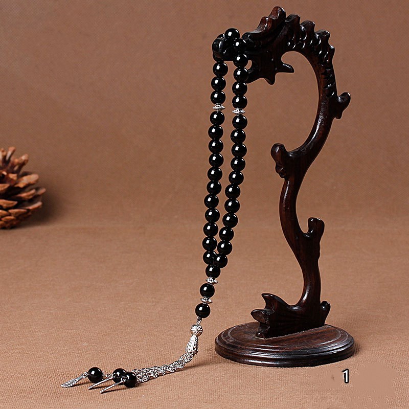 Luxury Islamic Rosary made of Natural Agate Stone – A Touch of Spiritual Elegance