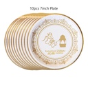 Add a touch of elegance to your table with the stylish Ramadan Iftar plate