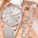 A new fashion women's quartz watch with an elegant bracelet, forming a complete set for a distinctive look