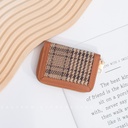 Women's fabric card holder with a heritage-inspired elegant design that blends tradition and modernity