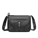 Lightweight and Spacious PU Leather Crossbody Shoulder Bag