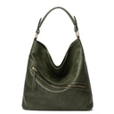 European-Style Oily Leather One-Shoulder Messenger Handbag
