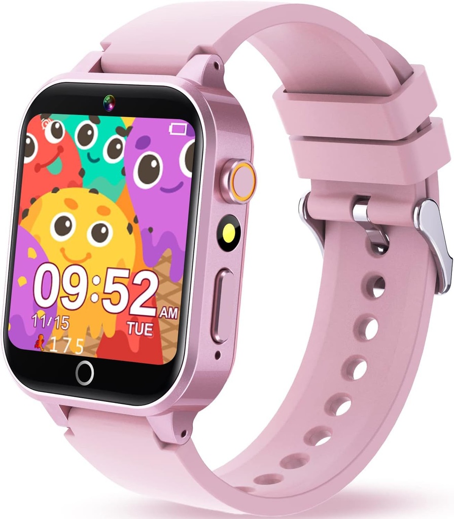 Multi-Language Smartwatch with Music Playback, Recording, Alarm, and Games – Stylish and Modern Design