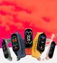 Multi-functional smartwatch equipped with a sports step counter, heart rate monitoring, and call and message alerts