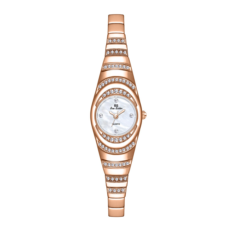 Elegant and Modern Women's Gold Watch