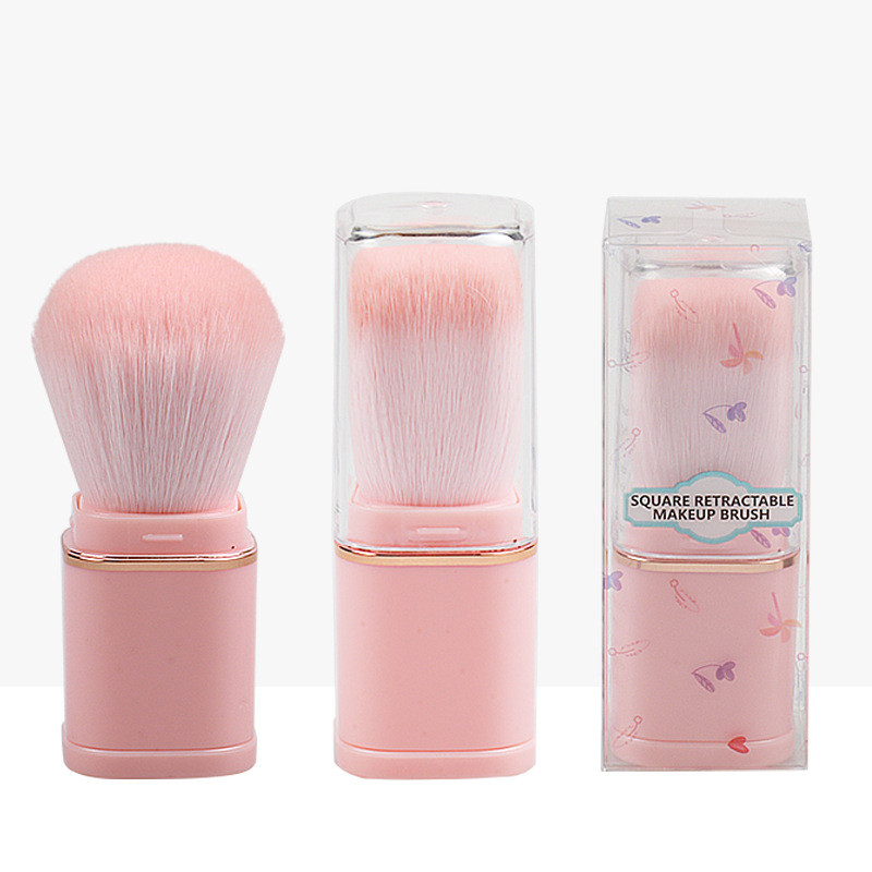 New Single-Head Retractable Makeup Brush – Essential and Portable Beauty Tool