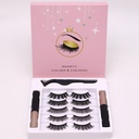 Magnetic Eyelashes with Eyeliner – Waterproof and Reusable Eyelash Set