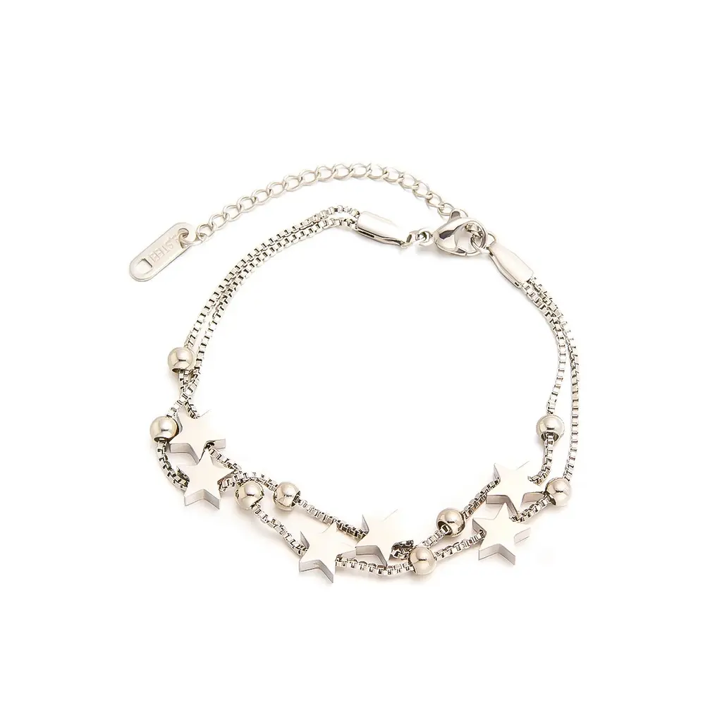 An elegant titanium steel bracelet for women – a sophisticated design that combines simplicity and luxury