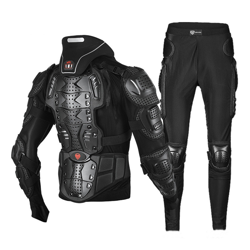 Motorcycle protective gear for overall safety