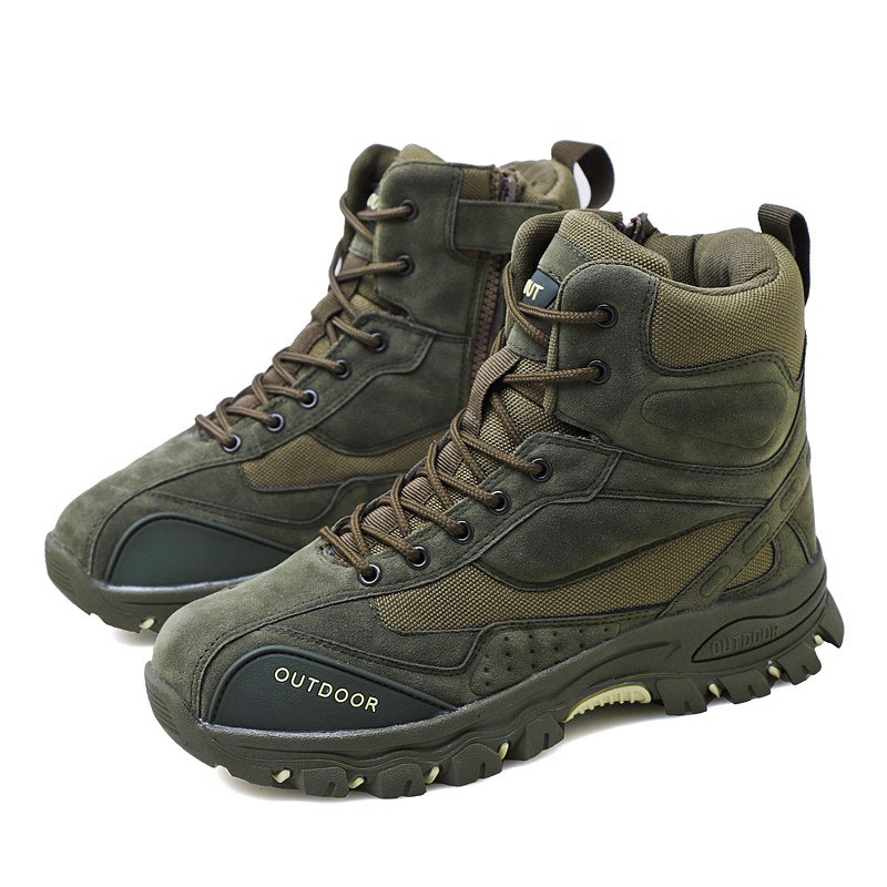 Motorcycle Boots – Waterproof and Weather-Resistant, Made of Cowhide Leather for Warmth and Comfort