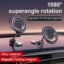 Magnetic Car Phone Holder with a Strong and Durable Suction Base – Ensures Secure Mounting on the Dashboard and Windshield, Universally Compatible with Android and Smartphones
