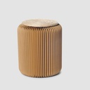 Foldable Kraft Paper Chair with a Modern, Stylish, and Versatile Design