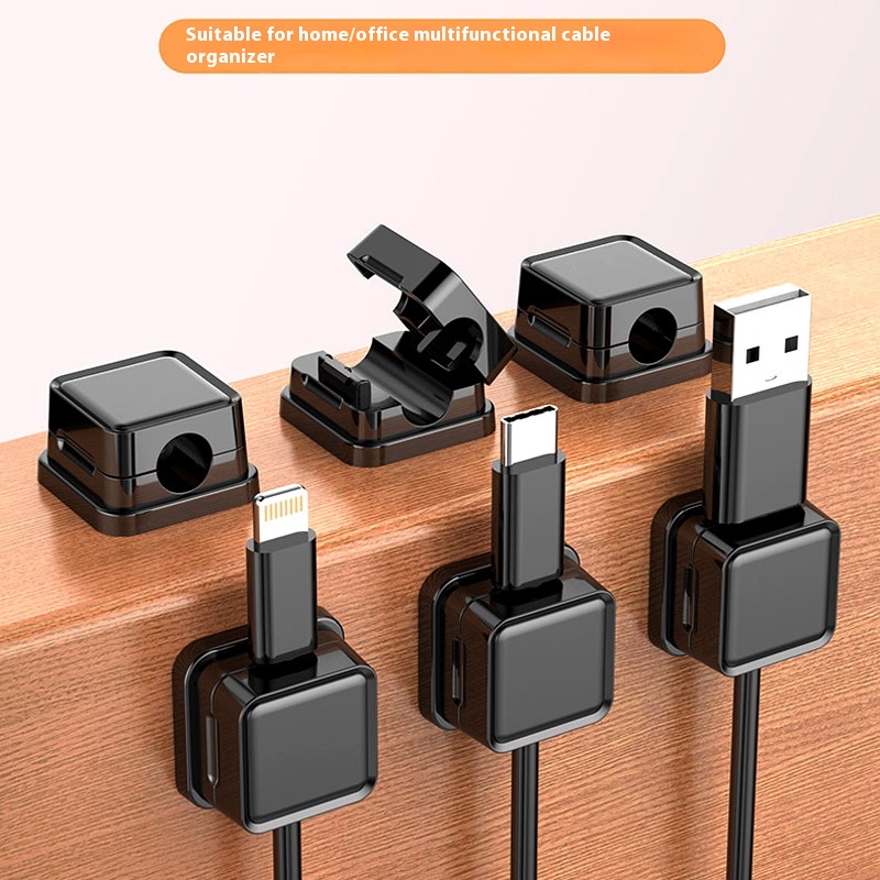 Wall-Mounted Charger Cable Holder – Modern and Multi-Functional Design 