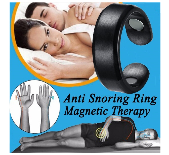 Acupressure Ring for Snoring Prevention – Improves Sleep & Supports Weight Loss with Reflexology