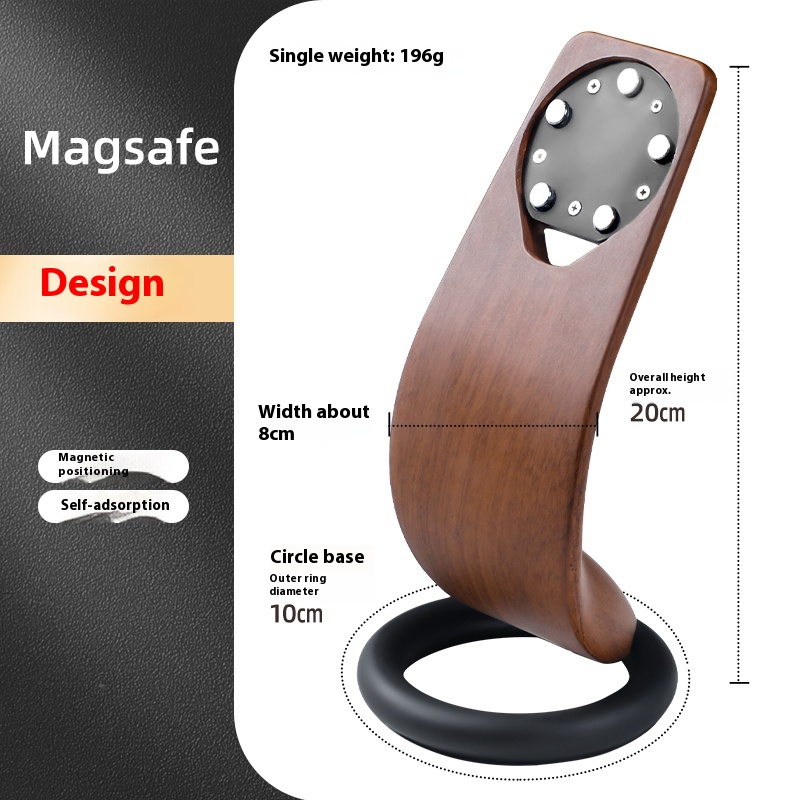 Innovative Magnetic Stand for Desk and Mobile Phones, Featuring a Sleek Modern Design and Advanced Technology for Optimal Stability