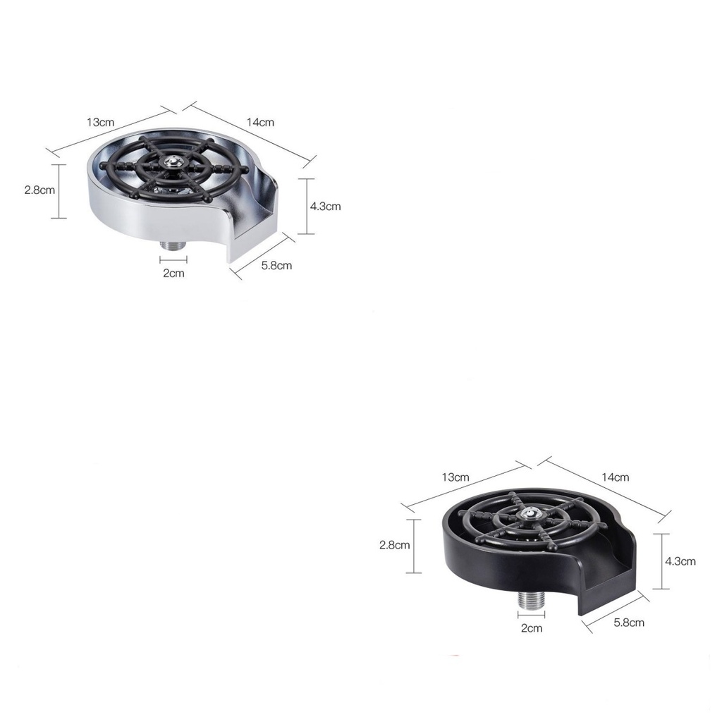 Automatic High-Pressure Sink Cup Washer – Perfect for Cleaning Cups and Dishware