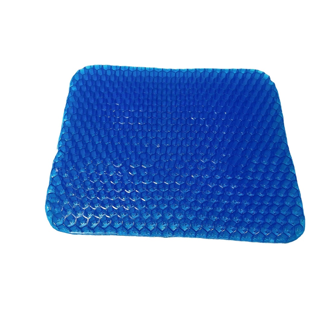 Summer gel seat cushion with a breathable honeycomb design for pressure relief and spinal pain relief, perfect for home, car, and office use