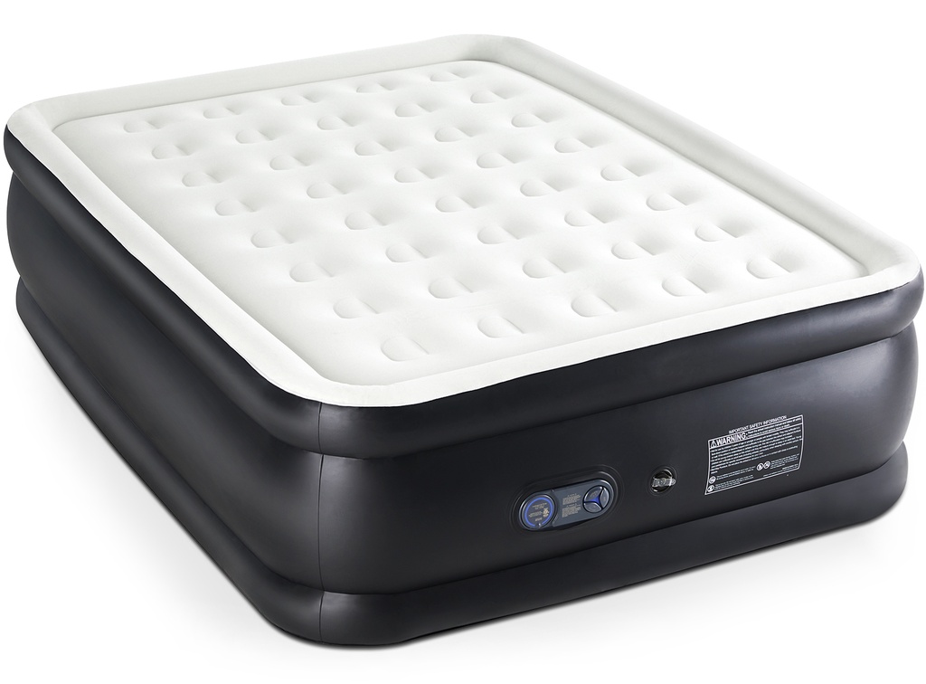 Kongzhu Inflatable Air Mattress – Foldable, Portable, and Easy to Inflate, Perfect for Comfortable Sleep, Equipped with Extra Pillows for a Practical and Cozy Design