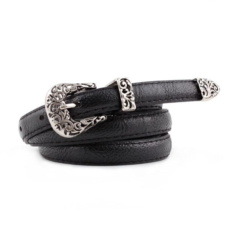 Stylish and Modern Design Belt with Metal Pin Buckle – Perfect for Pairing with Dresses