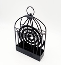 Nordic-Style Birdcage Mosquito Coil Holder – Elegant and Safe for Daily Use