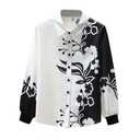 Elegant Women's Silk Shirt with Long Sleeves – Made from Premium, Versatile Fabric