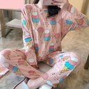 بيجاما نسائية أنيقة بتصميم عصري ومريح، مثالية للاستخدام اليومي المتعدد