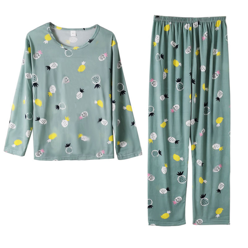 Women's Long-Sleeve Pajama Set – Comfortable and Practical Design, Perfect for Daily Use