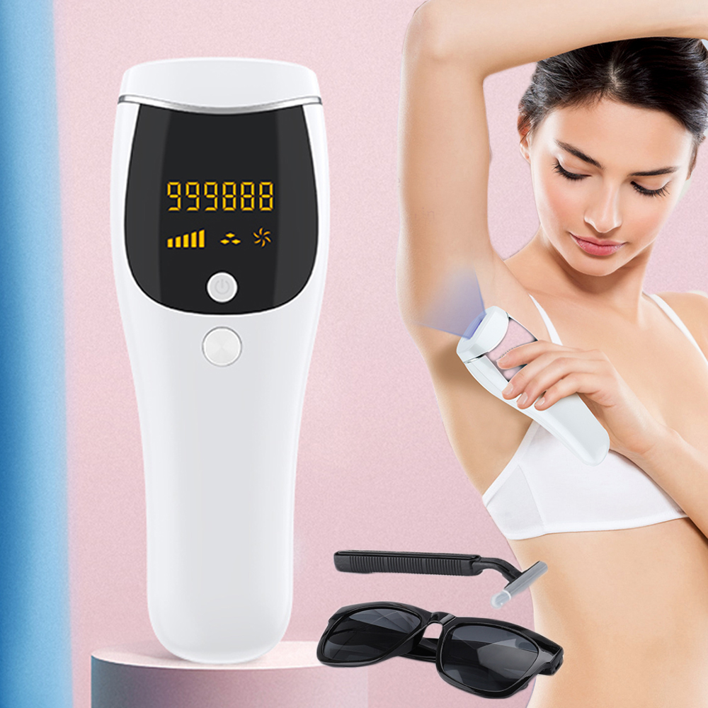 Electric Laser Hair Removal Device for Women with a Modern Design