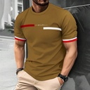 Stylish and practical men's short-sleeved blouse featuring a 3D digital print that adds a modern and eye-catching touch — perfect for comfortable everyday looks