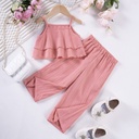 HAILANG Girls' Two-Piece Set – Elegant Casual Design with a Soft and Modern Touch