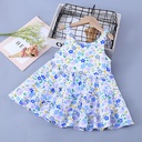 Elegant girls' dress with a modern touch – crafted from bourette fabric with unique details that reflect a distinctive personality and charming elegance