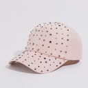New Korean-Style Summer Women's Cap with Diamond Detail – Casual and Chic
